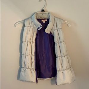Gray/Purple Vest